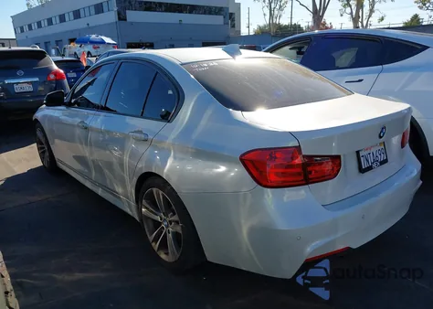 2015 BMW 328D from USA, damaged, VIN WBA3D3C51FK158352